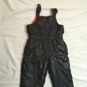 🦚🦚🦚 OLD NAVY GIRLS SKI SNOW BIBS OVERALLS FLEECE LINING PANTS SIZE 4T 🦚🦚🦚